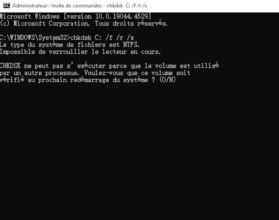 code d'erreur 0xc0000098-a