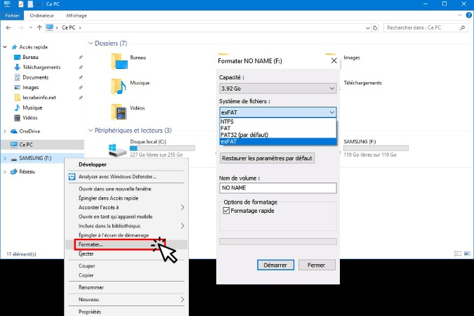 Comment formater une clé USB en FAT32 sous Windows 10/11 ? 5 façons simples  !