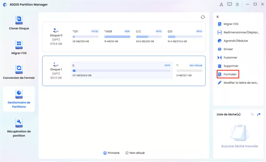 4DDiG Partition Manager