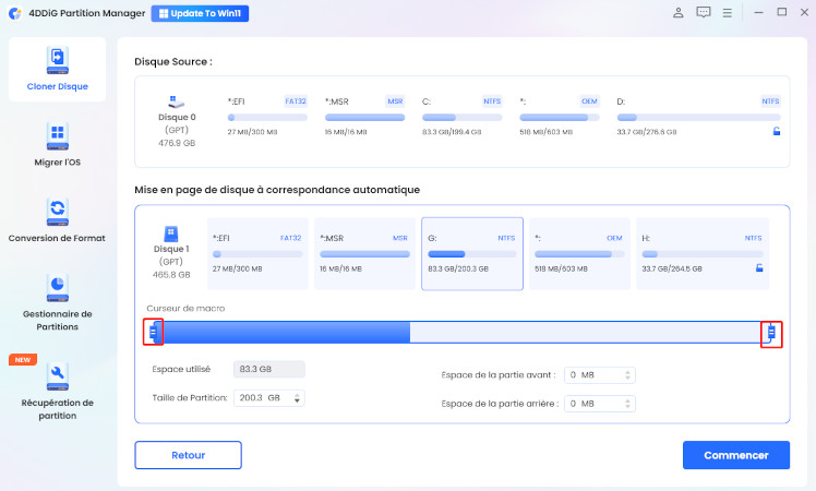 cloner un disque dur avec 4DDiG Partition Manager-4