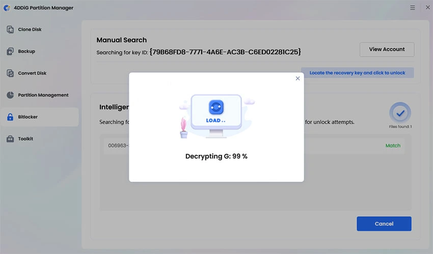 désactiver BitLocker dans WinPE