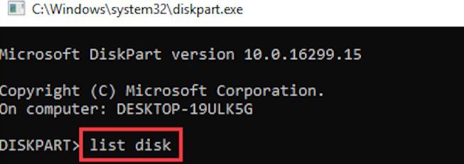 Partitionner une clé USB avec Diskpart-1