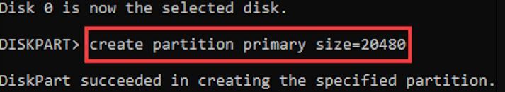 Partitionner une clé USB avec Diskpart-2