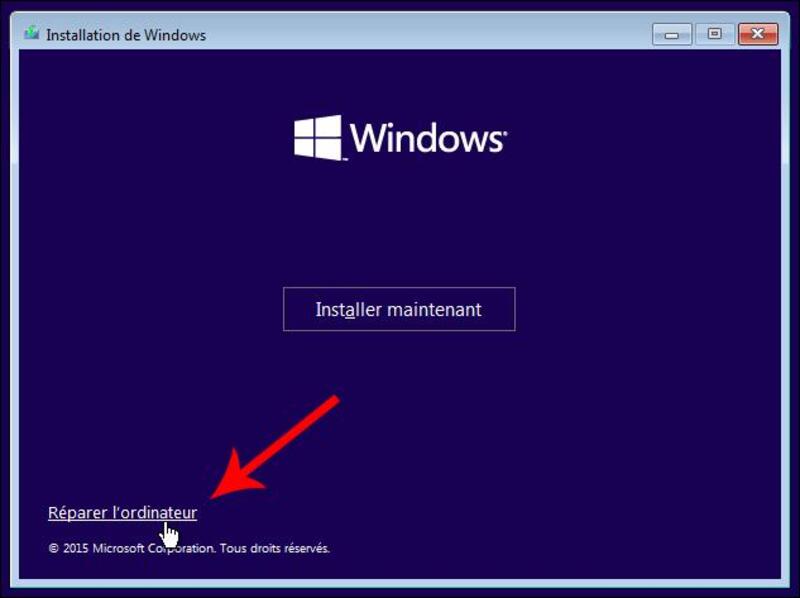 utilisez la commande Diskpart pour formater le disque-1