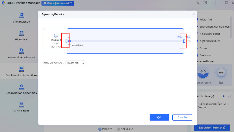 optimiser ssd windows 11 avec 4ddig partiiton manager-2