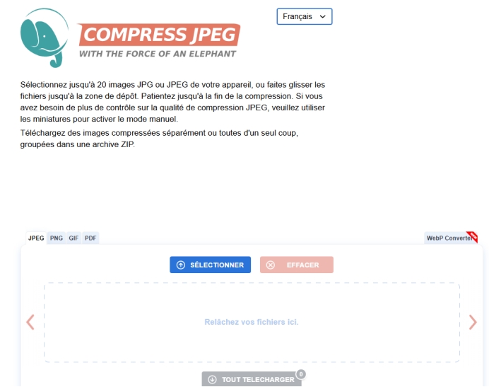 comment compresser une image en pdf sur un mac - Compress JPEG