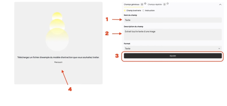 extraire texte image