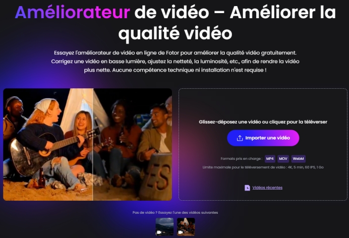 augmenter la qualité dune vidéo