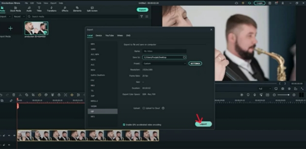 créer un gif sur whatsapp