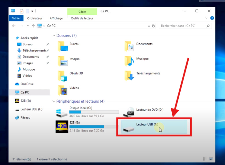 copier les fichiers locaux