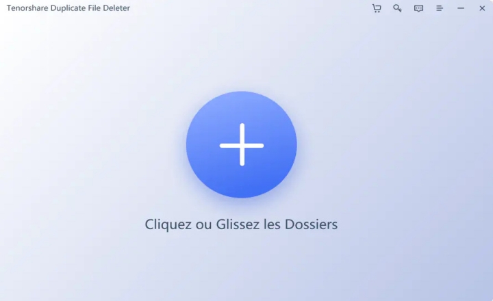 interface de Duplicate File Deleter