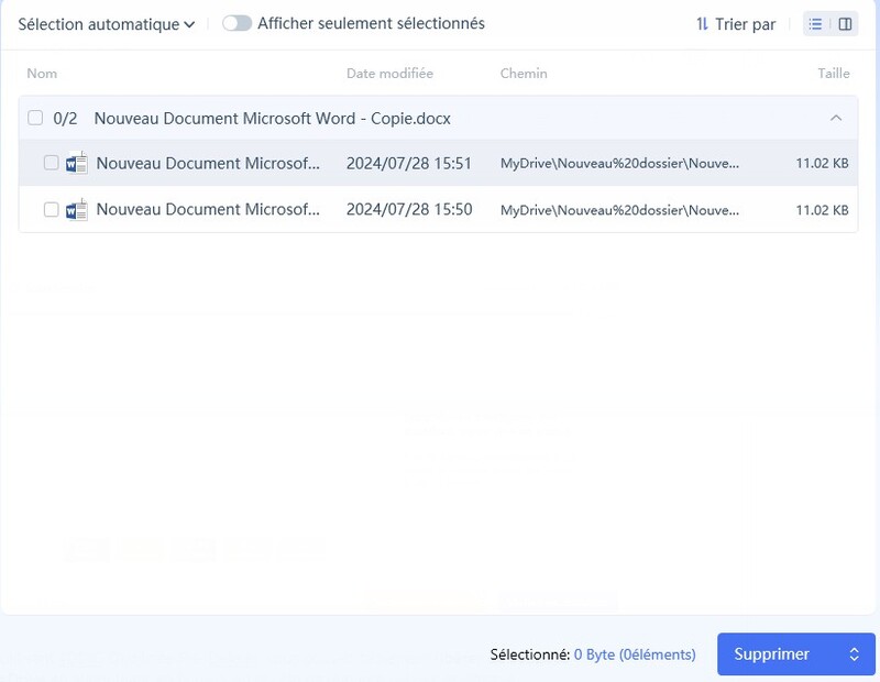 libérer de l'espace OneDrive en supprimant les fichiers en double-3