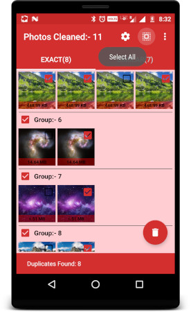 recherche d'images similaires sur android