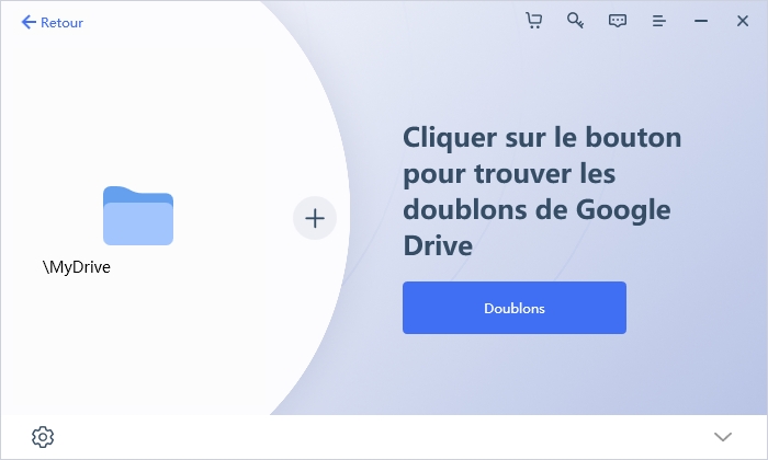 scanner les doublons de google drive