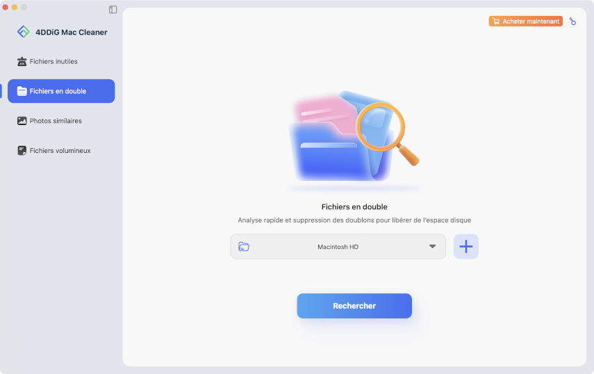 Duplicate File Deleter interface