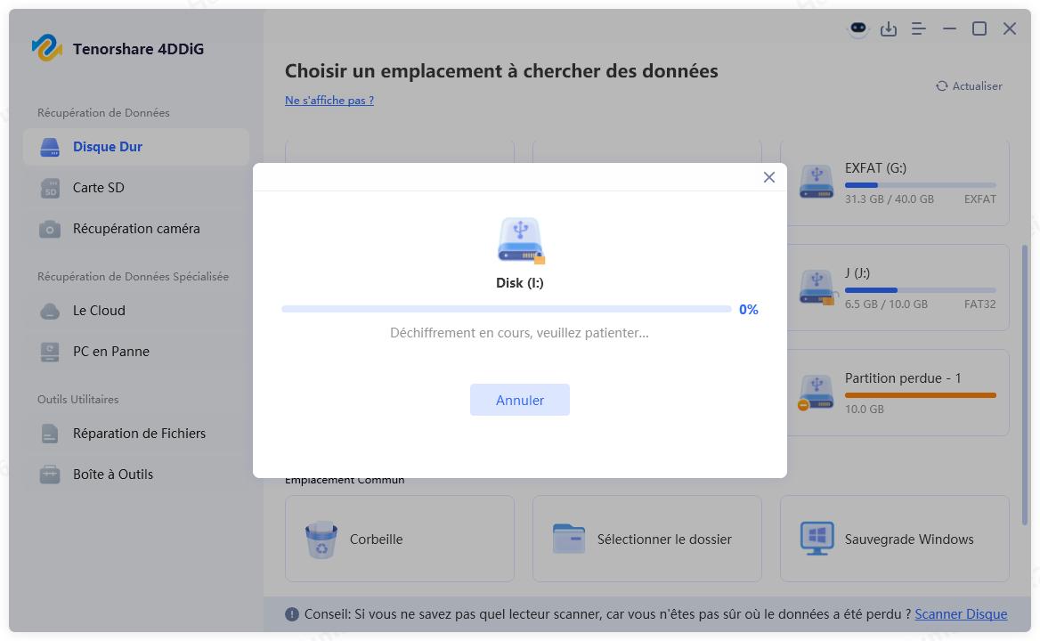 prévisualiser les fichiers scannés