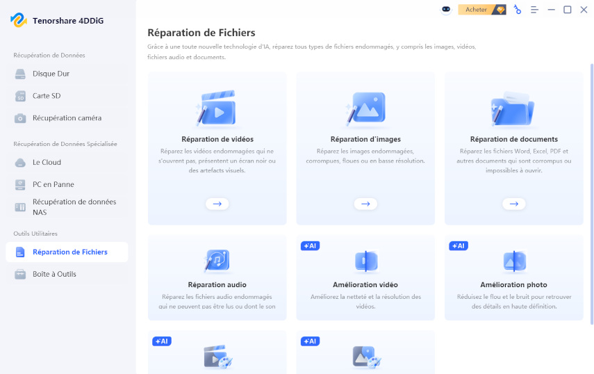 réparer les fichiers endommagés-1