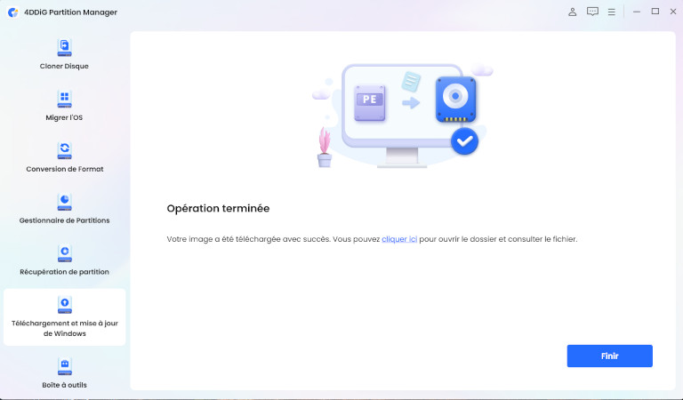 Vérifier le fichier ISO de Windows
