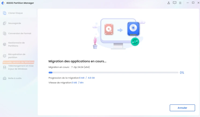 migration des programmes