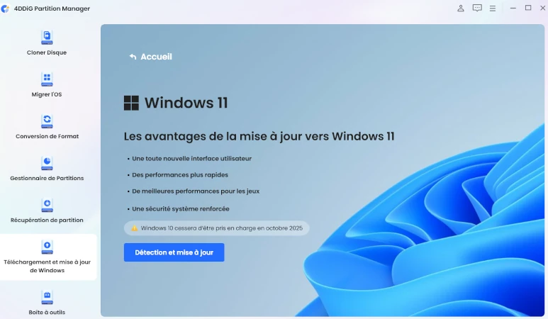 détecter et vérifier les exigences de Windows 11