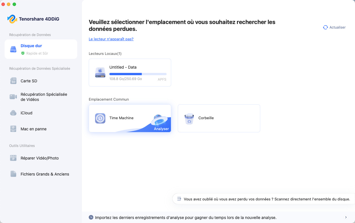 4ddig mac main interface