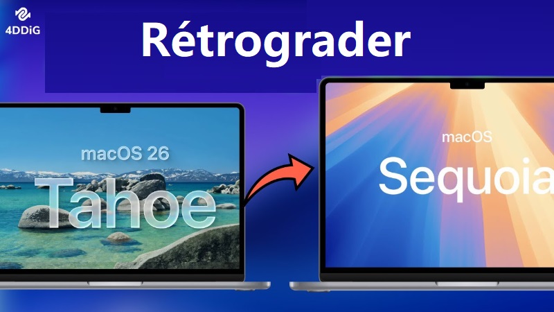 rétrograder macOS Tahoe 26