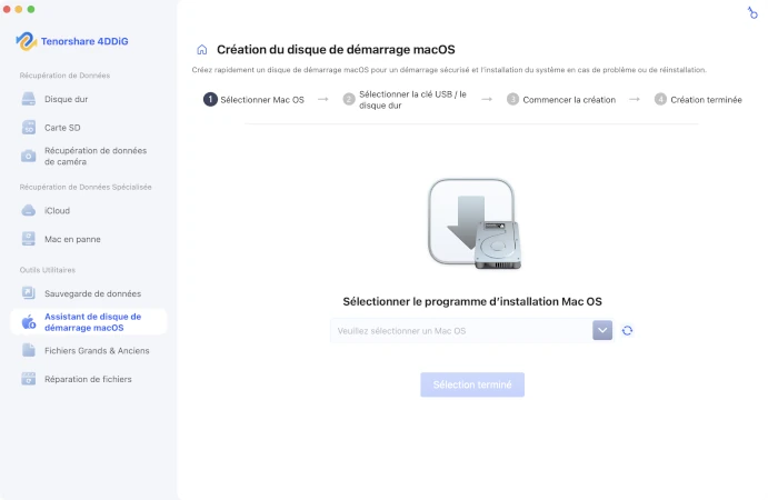 sélection terminée