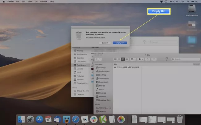 how to delete multiple photos on mac