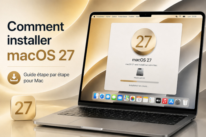 comment installer macos 27