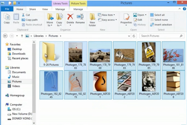 comment transferer photos sur clé usb