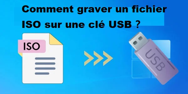comment graver un fichier iso sur une clé usb