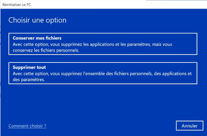 Comment réinitialiser un ordinateur portable Lenovo sans mot de passe-3