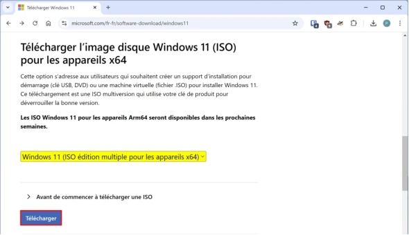 installer Windows 11 24H2 à partir de l'image ISO-1
