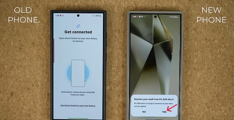 comment transférer des données dun samsung à un autre