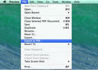 Convertir HEIC en PDF avec Preview sur Mac-2