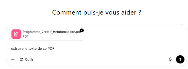 extraire texte pdf avec ChatGPT