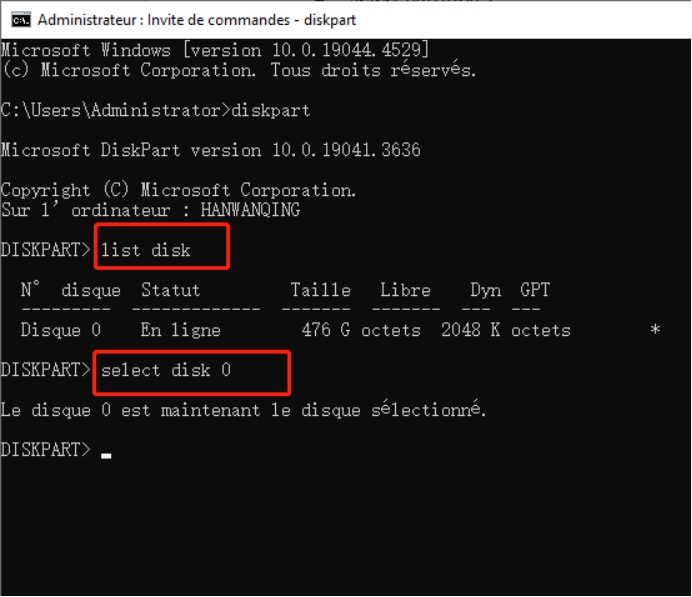 formater clé usb reconnue comme lecteur cd 1