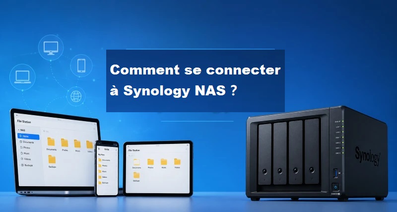 comment se connecter au synology nas