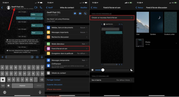 fond d'écran whatsapp stylé