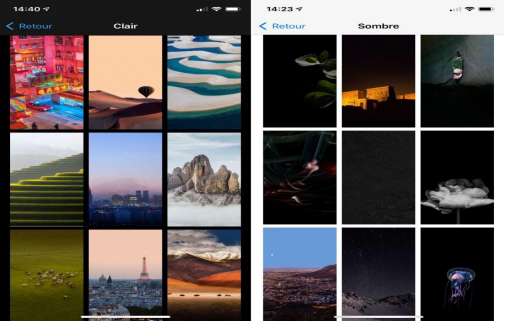choisir un fond d'écran WhatsApp stylé