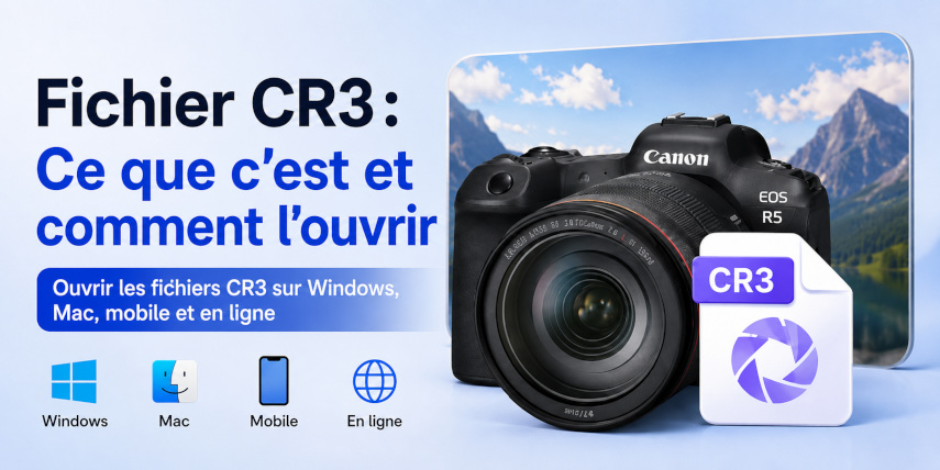 comment ouvrir les fichiers cr3