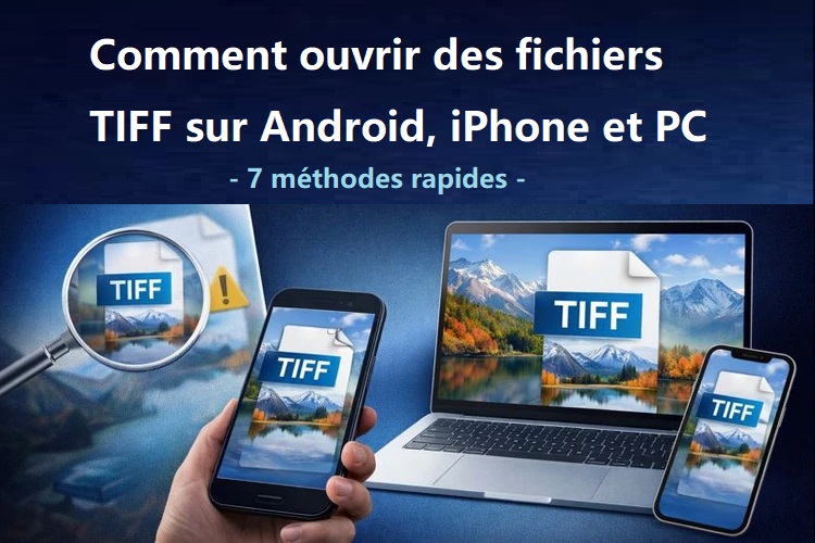 comment ouvrir des fichiers tiff