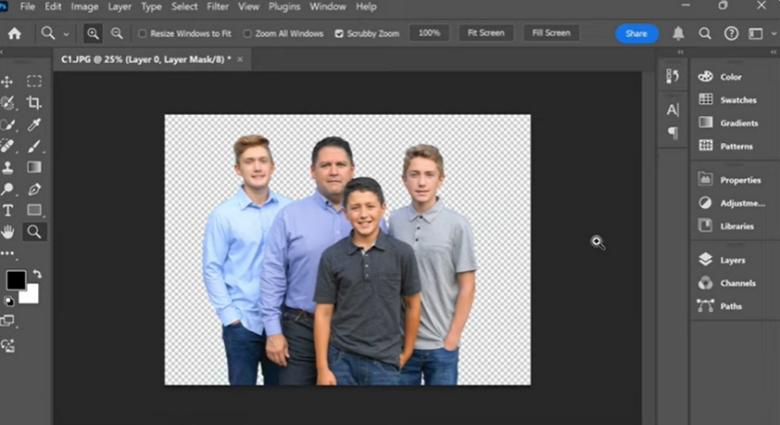 supprimer arriere plan photo