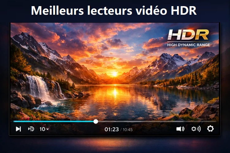 meilleur lecteur vidéo HDR