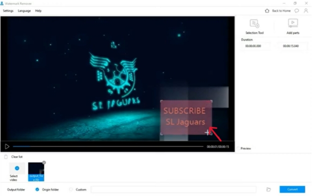 enlever le filigrane dune video