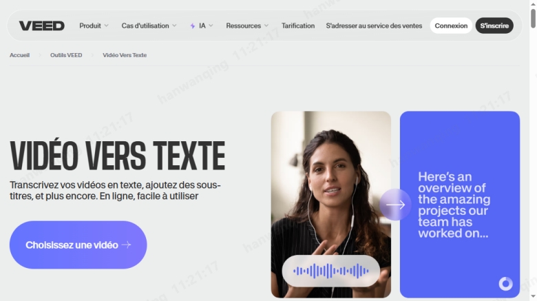 extraire le texte dune video