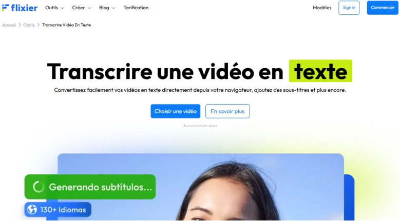 extraire le texte dune video youtube