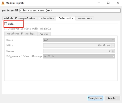 supprimer le son d'une vidéo avec VLC-2