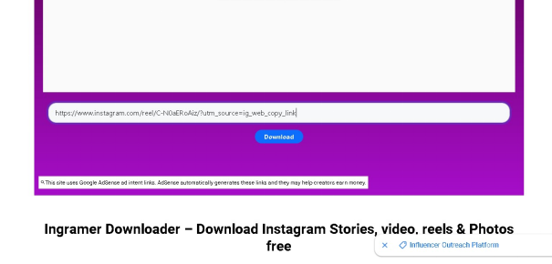 Télécharger une vidéo instagram sur PC-2