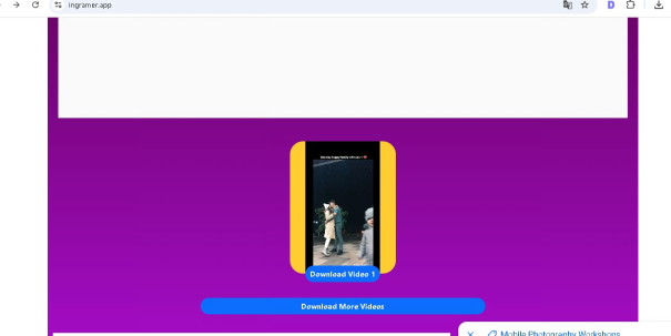 Télécharger une vidéo instagram sur PC-3